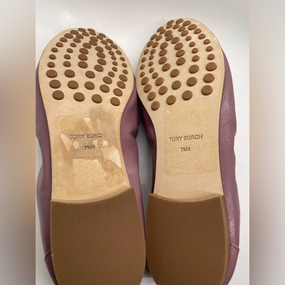 Tory Burch Ballet Loafer (Cipria) Women's Shoes Size 7.5 M Cipria color - Picture 6 of 6